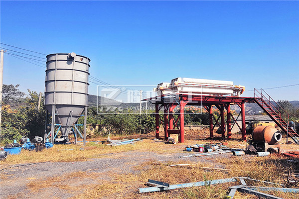 污泥壓濾機環保制砂，隆中用于零排放洗沙的秘密武器