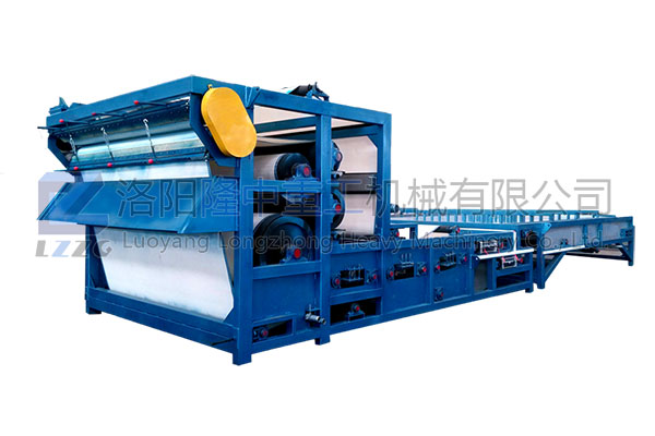 隆中當代帶式壓濾機，環(huán)保g效滿足洗砂需求